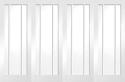 White Worcester Easi-Frame Room Divider